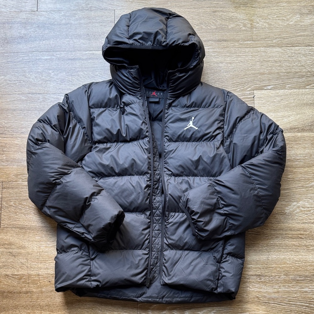Jordan Black Puffer Jacket